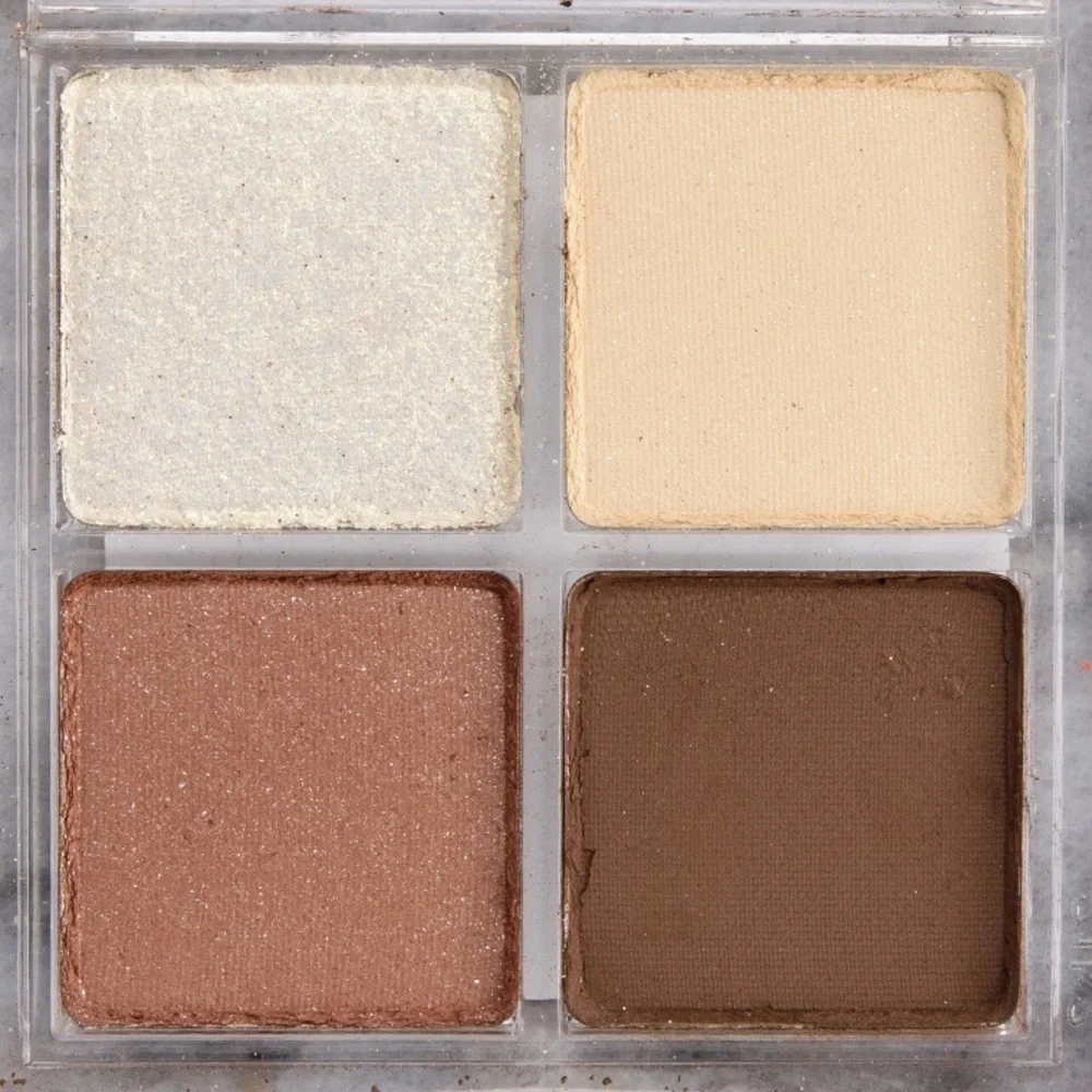 NIB ColourPop Feelin' Coconuty Pressed Eyeshadow Quad Palette